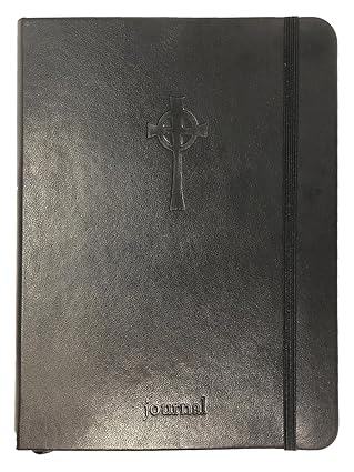 Celtic Cross Black Journal