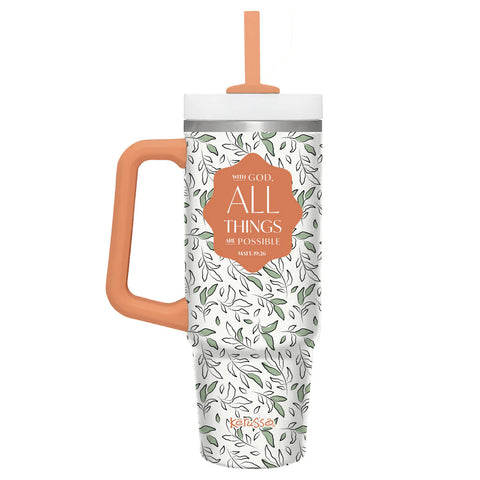 30 oz DW/SS Mug w/P Straw - All Things