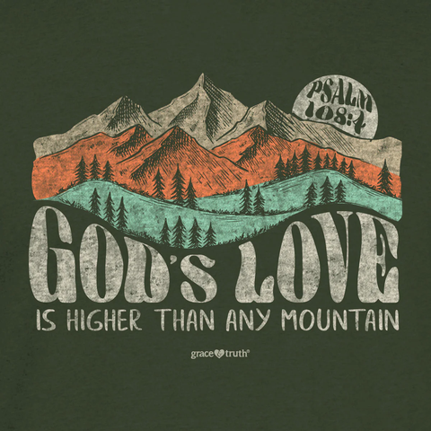 Grace and Truth Womens Hooded T-Shirt God's Love